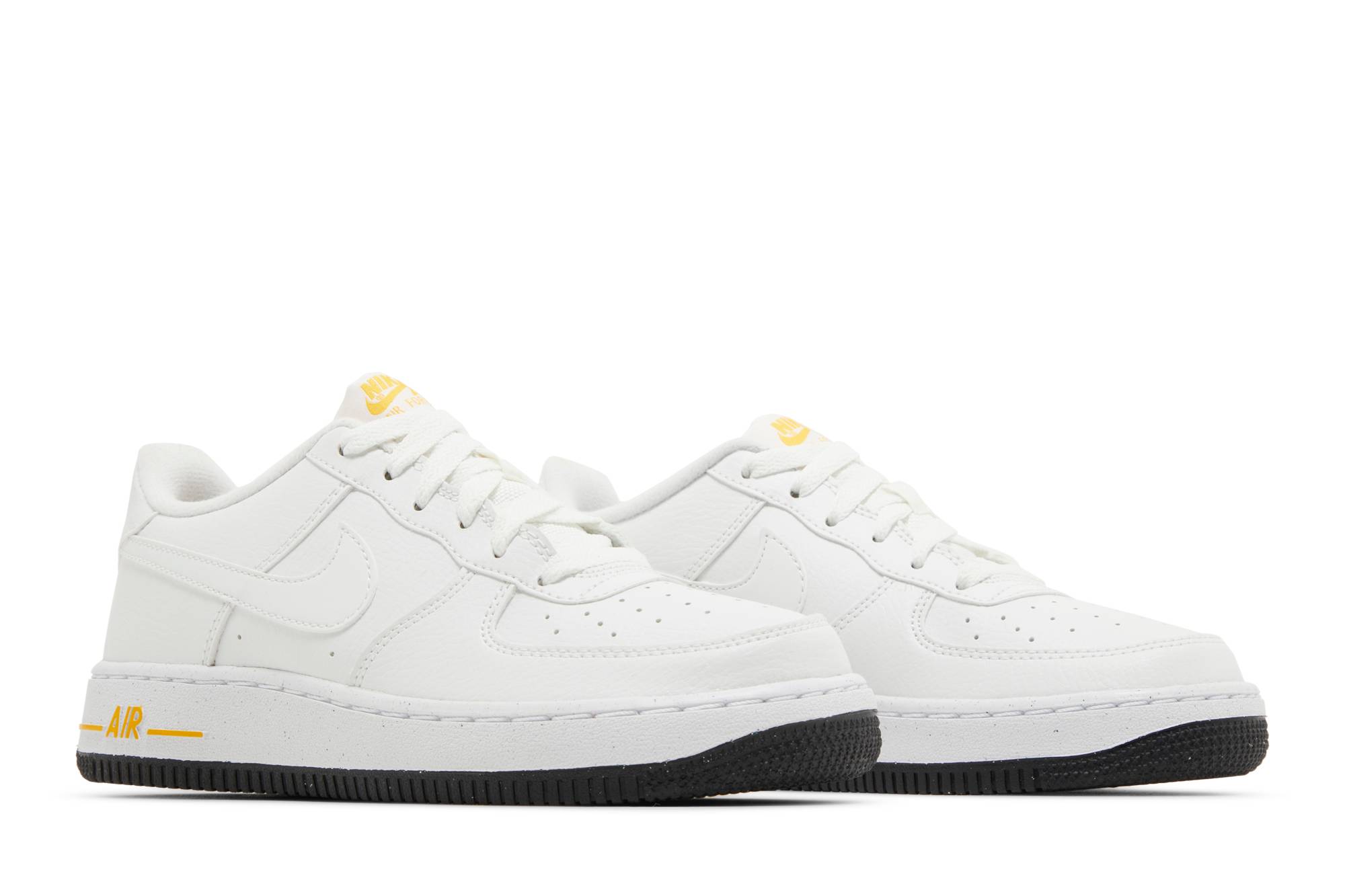 Cheap (Sekolah Rendah) Nike Air Force 1 Impact Next Nature 'Putih University Gold' DZ6756-100
