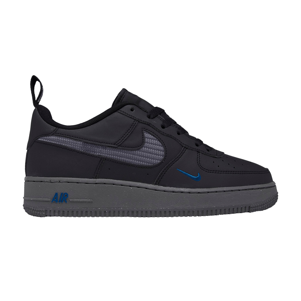 (GS) Nike Air Force 1 JSP 'Black Iron Grey'