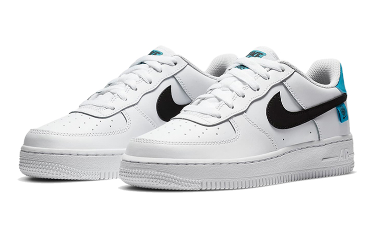 Lookbook (Kanak-Kanak) Nike Air Force 1 Low 07 'Worldwide Pack Blue Fury' CN8533-100