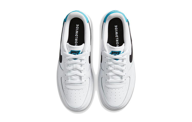 Shop (Kanak-Kanak) Nike Air Force 1 Low 07 'Worldwide Pack Blue Fury' CN8533-100