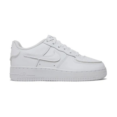 (GS) Nike Air Force 1 Low 1/1 'White'