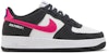 (Kanak-Kanak Sekolah) Nike Air Force 1 Low 'Athletic Club Hitam Merah Jambu Prime' DH9597-003
