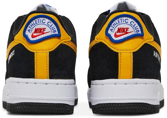 (大童款) 耐克空军1号低帮 '运动俱乐部黑大学金' DH9597-002 Details for (大童款) 耐克空军1号低帮 '运动俱乐部黑大学金' DH9597-002