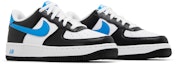 Cheap (大童款) 耐克空军1号低帮'黑色淡蓝光' FN8008-001