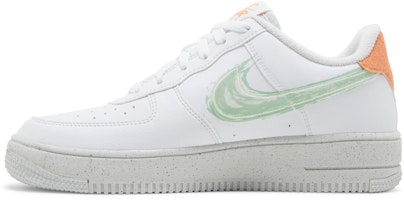 (小學)Nike Air Force 1 Low 'Brushstroke Swoosh' DX3067-100 Lookbook (小學)Nike Air Force 1 Low 'Brushstroke Swoosh' DX3067-100