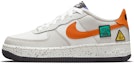 Buy (Sekolah Dasar) Nike Air Force 1 Low 'Light Bone Sail Starfish Orange' DO4657-081