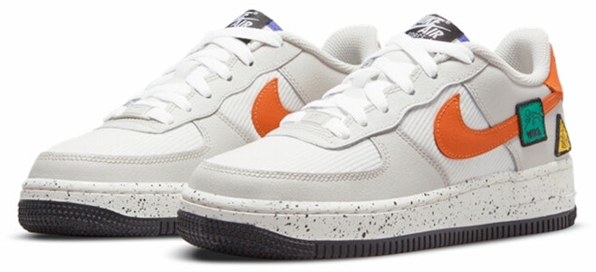 (Sekolah Dasar) Nike Air Force 1 Low 'Light Bone Sail Starfish Orange' DO4657-081 Lookbook (Sekolah Dasar) Nike Air Force 1 Low 'Light Bone Sail Starfish Orange' DO4657-081