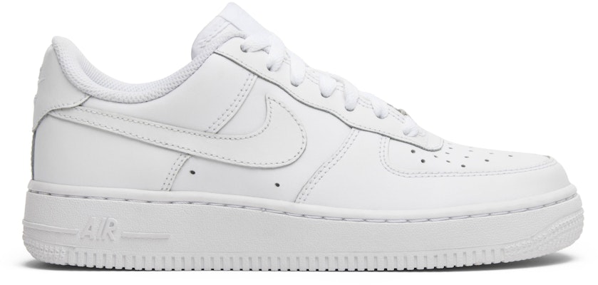 Air force 1 best sale white low grade school
