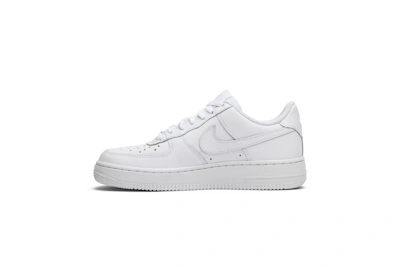 (Grade School) Nike Air Force 1 Low 'White' 314192-117