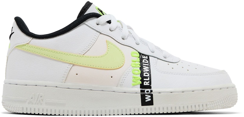 (大童款) 耐吉 Air Force 1 Low 'Worldwide White Barely Volt' CN8536-100 Buy (大童款) 耐吉 Air Force 1 Low 'Worldwide White Barely Volt' CN8536-100