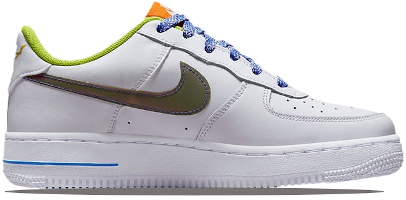 (大童) Nike Air Force 1 Low 變色Swoosh 白色 DQ7767-100 Order (大童) Nike Air Force 1 Low 變色Swoosh 白色 DQ7767-100