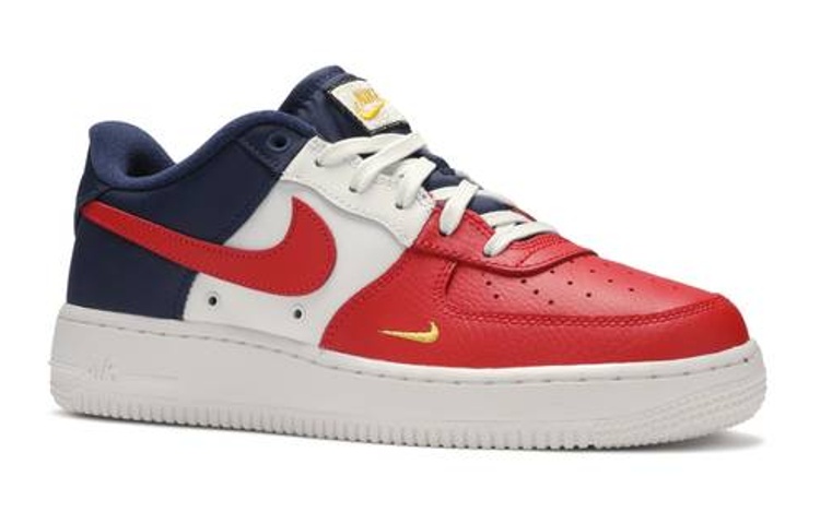 Lookbook (Nilai Sekolah) Nike Air Force 1 Low LV8 'Hari Kemerdekaan' Anak-anak 820438-603