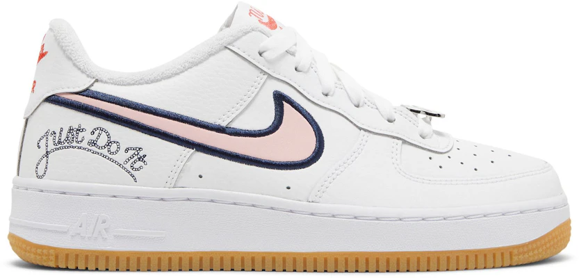 (大童) 耐克空军一号低帮 LV8 ‘Just Do It 白粉色釉’ DB4542-100 Buy (大童) 耐克空军一号低帮 LV8 ‘Just Do It 白粉色釉’ DB4542-100
