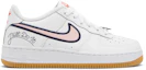 Buy (Niños) Nike Air Force 1 Low LV8 'Just Do It Blanco Rosa Glaze' DB4542-100
