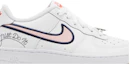 Order (Niños) Nike Air Force 1 Low LV8 'Just Do It Blanco Rosa Glaze' DB4542-100