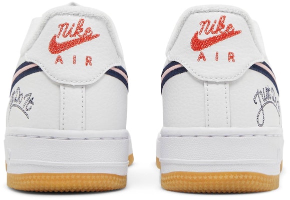 (Niños) Nike Air Force 1 Low LV8 'Just Do It Blanco Rosa Glaze' DB4542-100 Details for (Niños) Nike Air Force 1 Low LV8 'Just Do It Blanco Rosa Glaze' DB4542-100