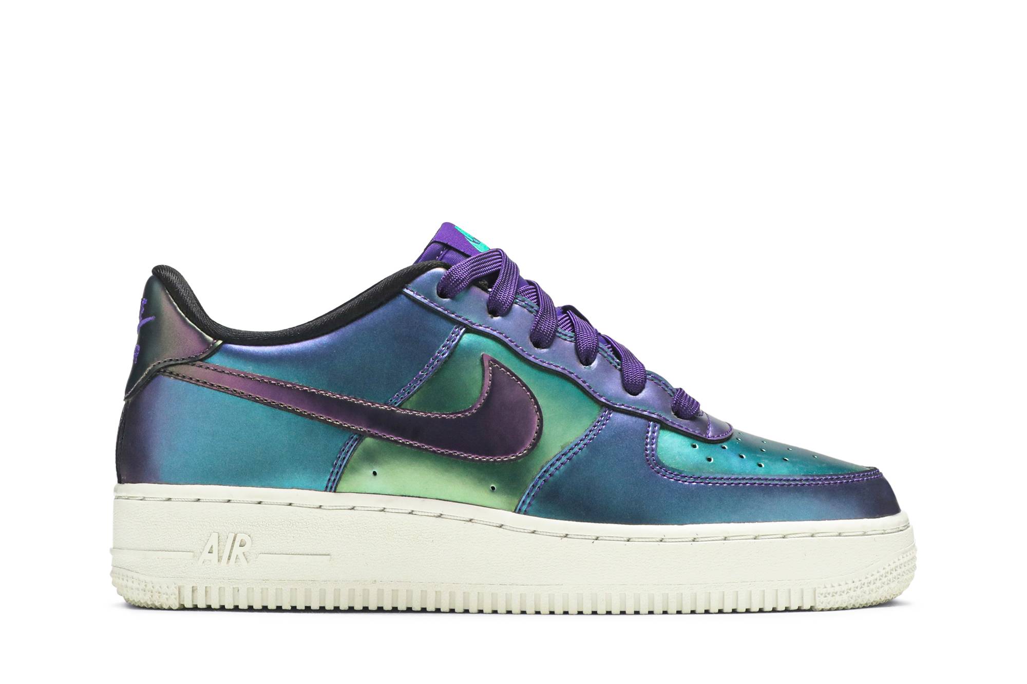 (Grade School) Nike Air Force 1 Low LV8 'Purple Neptune Green' 849345-500