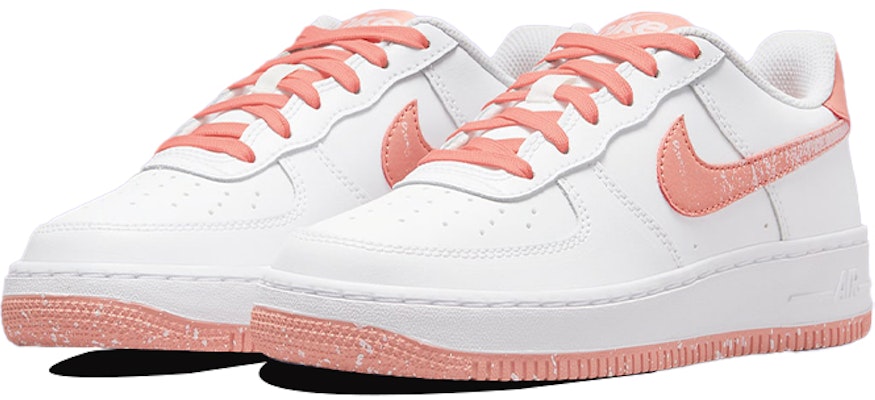 (Niños) Nike Air Force 1 Low LV8 'Blanco Light Madder Root' DM0985-100 Lookbook (Niños) Nike Air Force 1 Low LV8 'Blanco Light Madder Root' DM0985-100