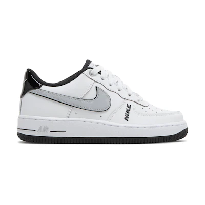(GS) Nike Air Force 1 Low LV8 'White Wolf Grey Black'