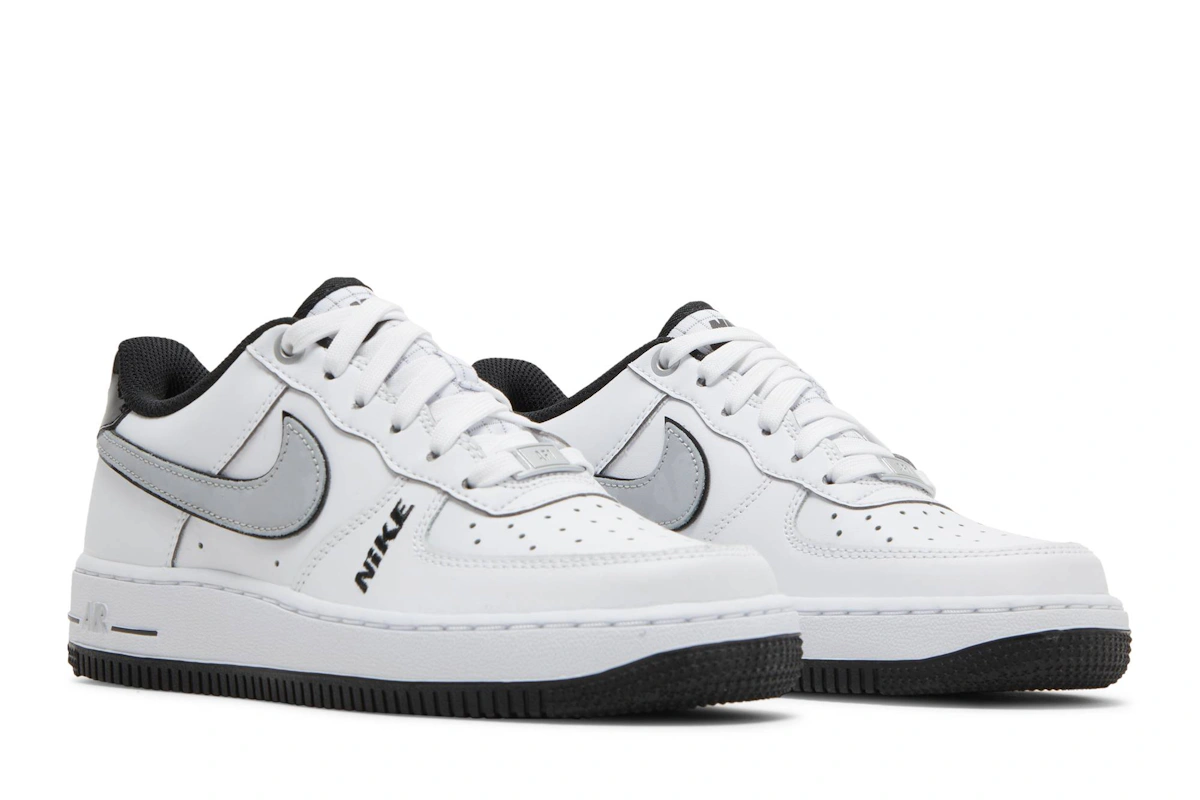 (Grade School) Nike Air Force 1 Low LV8 'White Wolf Grey Black' DO3809-101