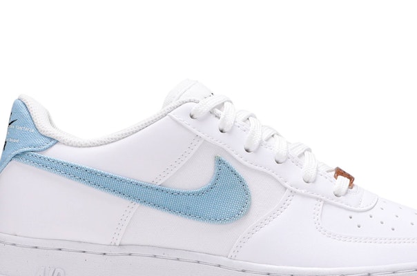 (小学) Nike Air Force 1 低帮 LV8 靛蓝帆布软木白 DA3093-100 Order (小学) Nike Air Force 1 低帮 LV8 靛蓝帆布软木白 DA3093-100