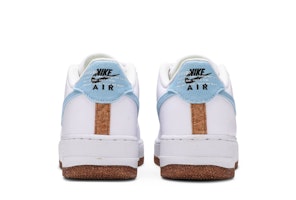 (Nilai Sekolah) Nike Air Force 1 Low LV8 Indigo Canvas Cork Putih DA3093-100 Details for (Nilai Sekolah) Nike Air Force 1 Low LV8 Indigo Canvas Cork Putih DA3093-100