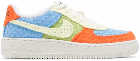 (Grade School) Nike Air Force 1 Low LV8 Next Nature 'Hemp - Multi' DV2192-400 (Grade School) Nike Air Force 1 Low LV8 Next Nature 'Hemp - Multi' DV2192-400