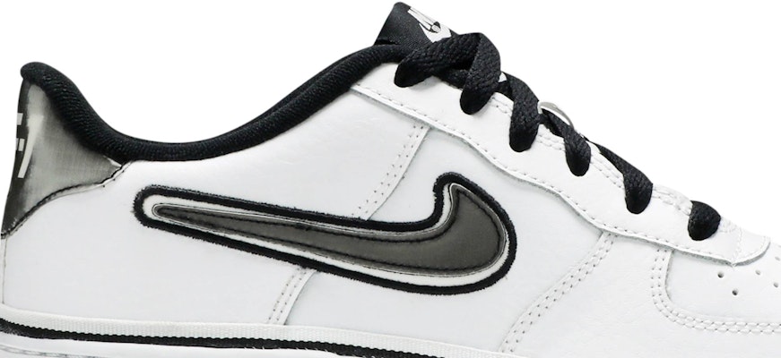 Air force 1 low nba black white clearance (gs)