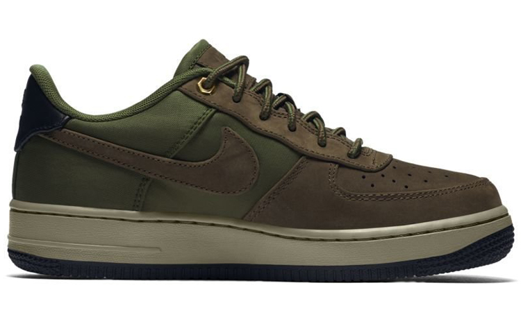 Order (Zapata Escolar) Nike Air Force 1 Low Premier 'Marrón Oliva Militar' AV5251-200
