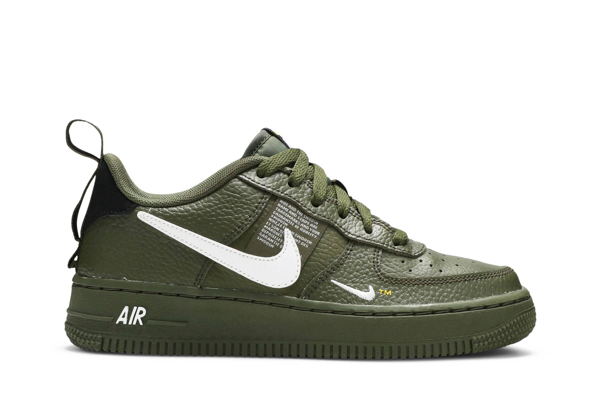 Buy (Kanak-kanak) Nike Air Force 1 Low Utility 'Olive Canvas' AR1708-300