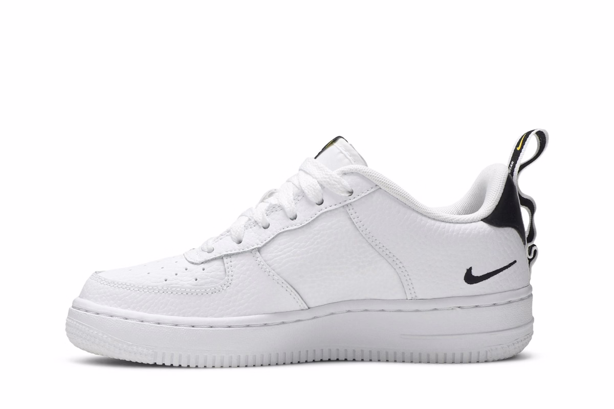 (Grade School) Nike Air Force 1 Low Utility White Black AR1708-100