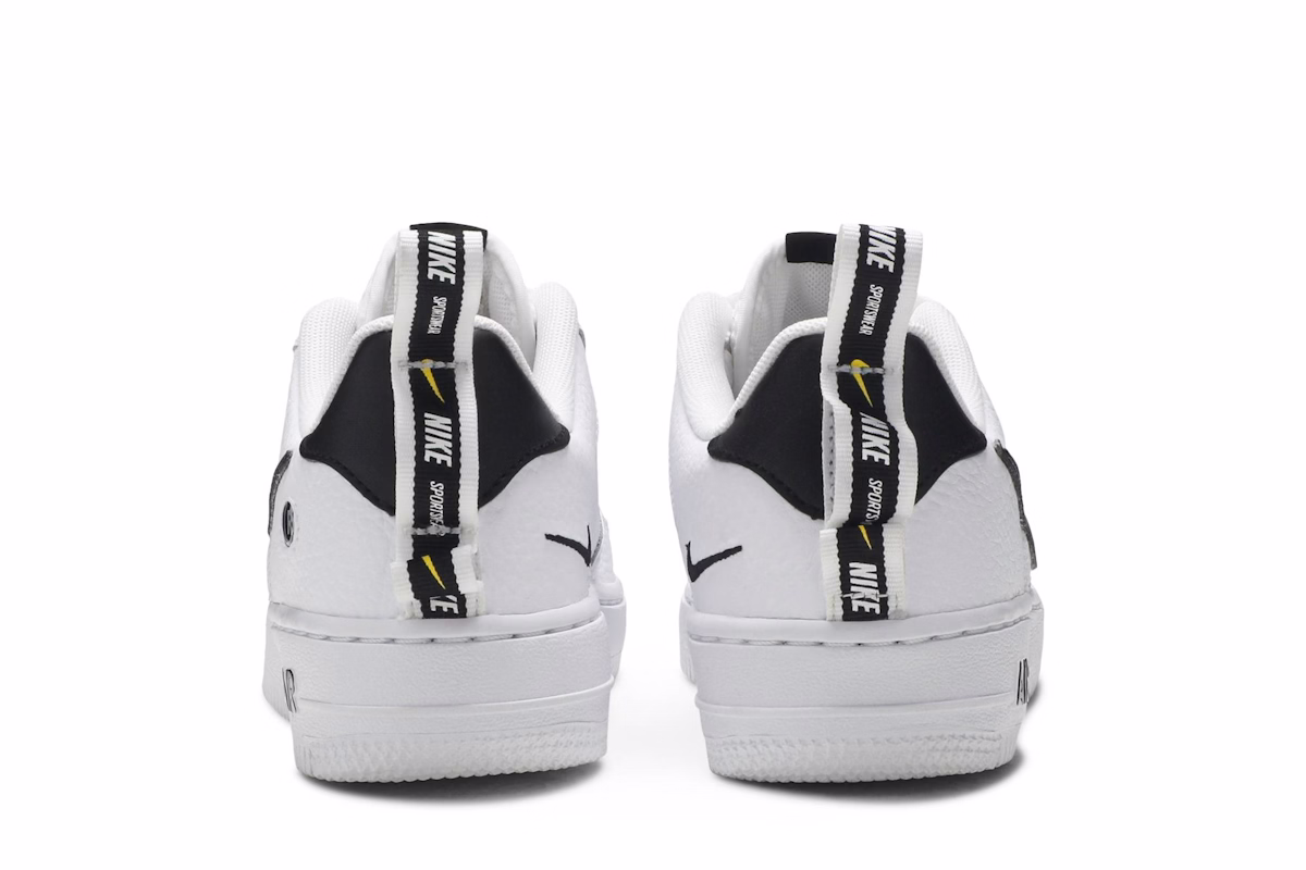 (Grade School) Nike Air Force 1 Low Utility White Black AR1708-100