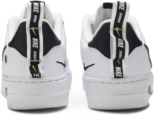 (Grade School) Nike Air Force 1 Low Utility White Black AR1708-100 Details for (Grade School) Nike Air Force 1 Low Utility White Black AR1708-100