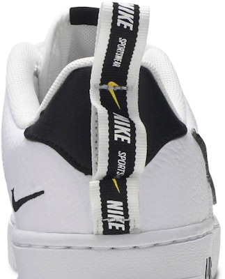 (Grade School) Nike Air Force 1 Low Utility White Black AR1708-100 Sizing (Grade School) Nike Air Force 1 Low Utility White Black AR1708-100