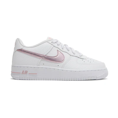(GS) Nike Air Force 1 Low White Pink Glaze