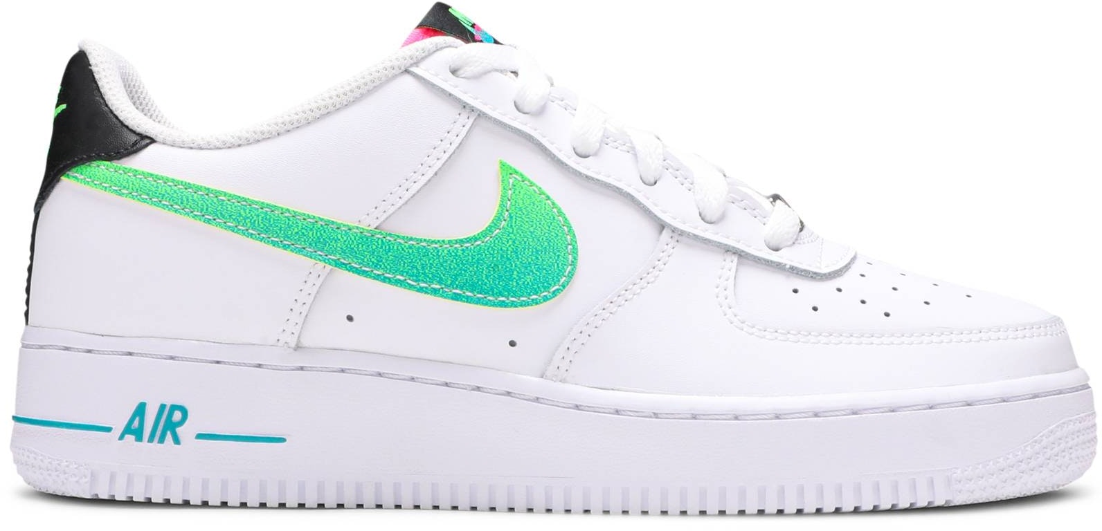 Nike air force 2025 1 white green