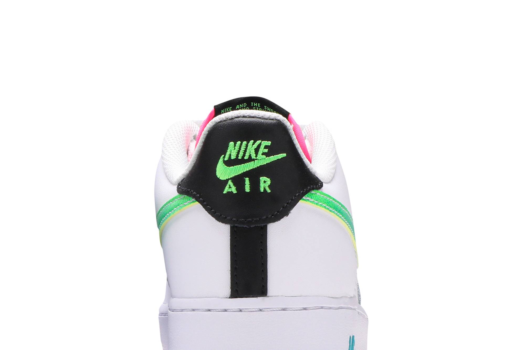 Sizing （年級學校）Nike Air Force 1 LV8 1 '白色碧綠' DJ5154-100