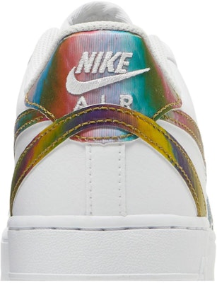 (Nilai Sekolah) Nike Air Force 1 LV8 2 'Misplaced Swooshes - Putih Multi' CZ5890-100 Sizing (Nilai Sekolah) Nike Air Force 1 LV8 2 'Misplaced Swooshes - Putih Multi' CZ5890-100