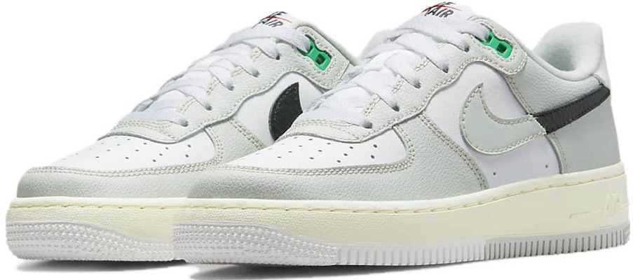 GS ナイキ エアフォース1 LV8 2 'Split - ライトシルバー' DZ2660-001 Lookbook GS ナイキ エアフォース1 LV8 2 'Split - ライトシルバー' DZ2660-001