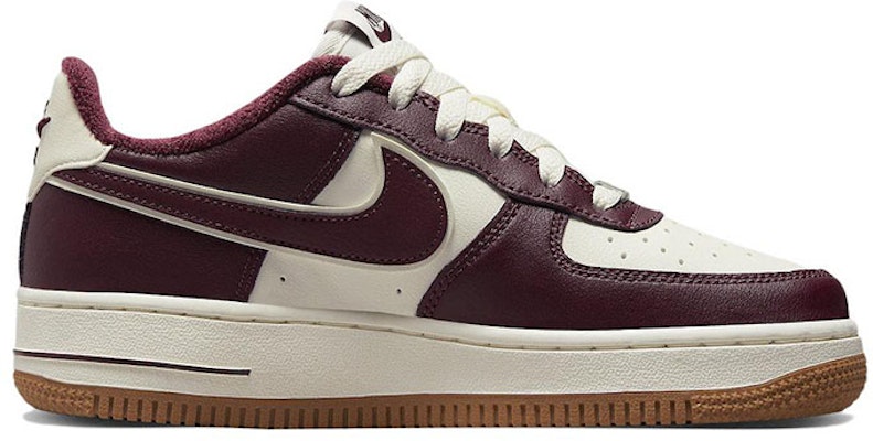 (Nilai Sekolah) Nike Air Force 1 LV8 3 'College Pack - Night Maroon' DQ5972-100 Order (Nilai Sekolah) Nike Air Force 1 LV8 3 'College Pack - Night Maroon' DQ5972-100