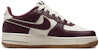 (Nilai Sekolah) Nike Air Force 1 LV8 3 'College Pack - Night Maroon' DQ5972-100