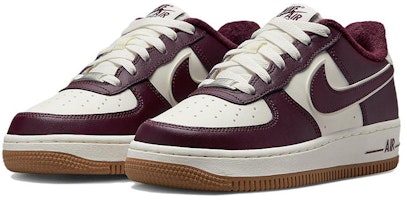 (Nilai Sekolah) Nike Air Force 1 LV8 3 'College Pack - Night Maroon' DQ5972-100 Lookbook (Nilai Sekolah) Nike Air Force 1 LV8 3 'College Pack - Night Maroon' DQ5972-100