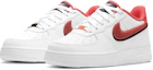 Lookbook (Niños) Nike Air Force 1 LV8 'Doble Swoosh - Bright Crimson' CW1574-101
