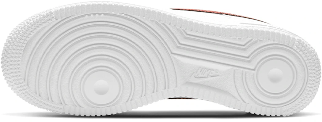 (Niños) Nike Air Force 1 LV8 'Doble Swoosh - Bright Crimson' CW1574-101 Details for (Niños) Nike Air Force 1 LV8 'Doble Swoosh - Bright Crimson' CW1574-101