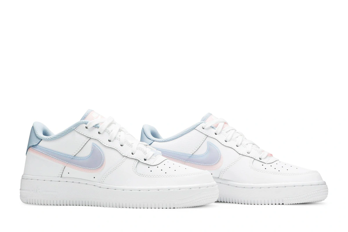 (Grade School) Nike Air Force 1 LV8 'Double Swoosh' CW1574-100