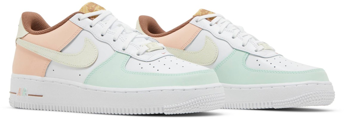 (大童款) 耐克 空军1号 LV8 '冰淇淋' DX3727-100 Cheap (大童款) 耐克 空军1号 LV8 '冰淇淋' DX3727-100