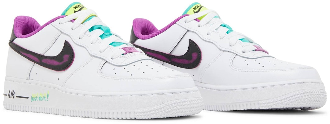 (大童款) Nike Air Force 1 LV8 'Just Do It!' DX3933-100 Cheap (大童款) Nike Air Force 1 LV8 'Just Do It!' DX3933-100