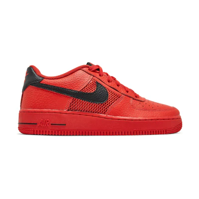 (GS) Nike Air Force 1 LV8 'Mesh Pocket - Habanero Red'