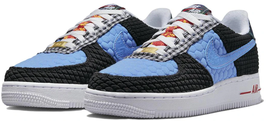 나이키 에어포스 1 LV8 '멀티 소재' (초등학생) DZ5302-001 Lookbook 나이키 에어포스 1 LV8 '멀티 소재' (초등학생) DZ5302-001