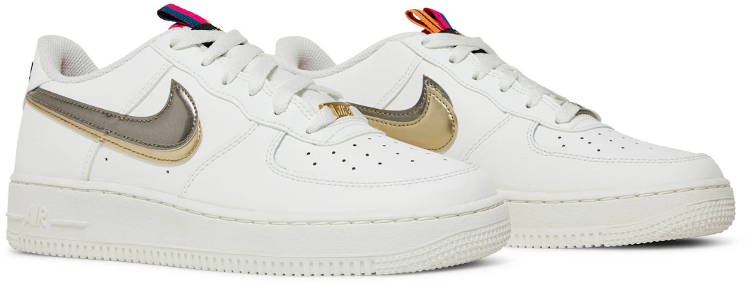 Air force 1 lv8 off best sale white